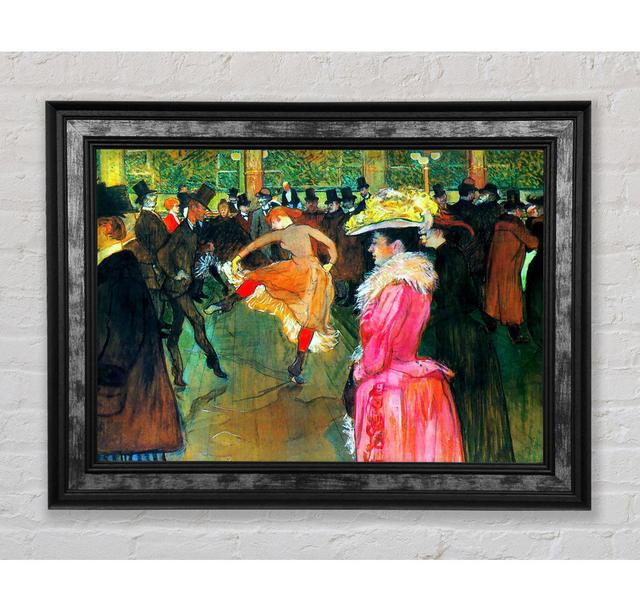 Toulouse Lautrec Ball im MoulIn Rouge - Einzelner Bilderrahmen Kunstdrucke Bright Star Größe: 84,1 cm H x 142,2 cm B x 8 cm T on Productcaster.