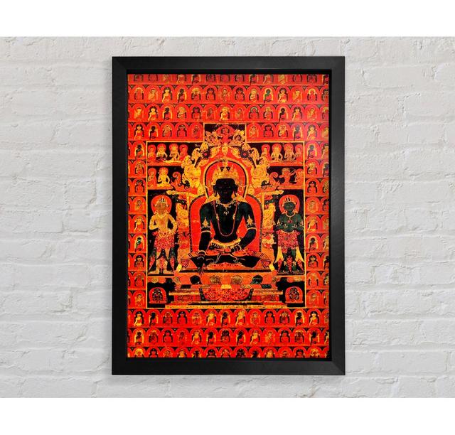 Tibetanthe Dhyani Buddha Akshobhya Tibetisch - Einzelne Bilderrahmen Kunstdrucke Bright Star Größe: 141,4 cm H x 100 cm B on Productcaster.