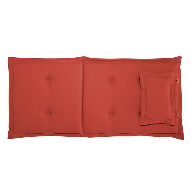 Maren Garden Seat/Back Cushion (Set of 2) Dakota Fields Colour: Red on Productcaster.