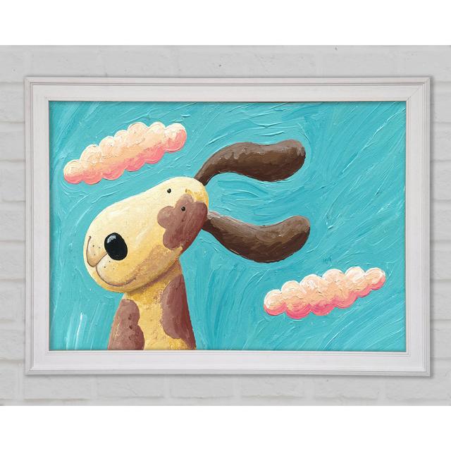 The Dog in the Wind - Single Picture Frame Art Prints Harriet Bee Size: 21cm H x 29.7cm W x 1.5cm D on Productcaster.