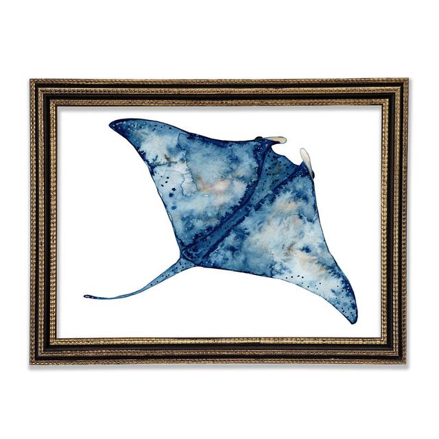 The Mantaray Framed Print Highland Dunes Size: 59.7cm H x 84.1cm W on Productcaster.