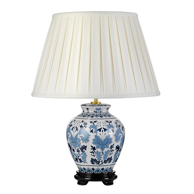 Emrick Ceramic Table Lamp Marlow Home Co. on Productcaster.