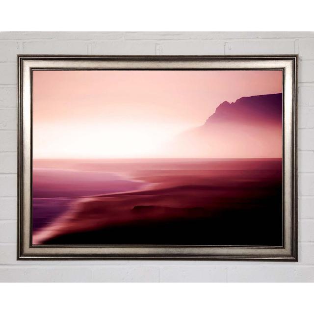 Pink Ocean Mist - Single Picture Frame Art Prints Highland Dunes Size: 29.7cm H x 42cm W x 1.5cm D on Productcaster.