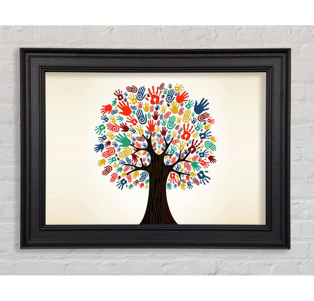 Hands Of The Tree - Single Picture Frame Art Prints Rosalind Wheeler Size: 29.7cm H x 42cm W on Productcaster.