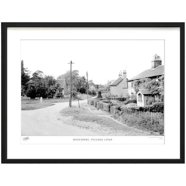 Ruscombe, Village C1960 by Francis Frith - Single Picture Frame Print The Francis Frith Collection Size: 60cm H x 80cm W x 2.3cm D on Productcaster.