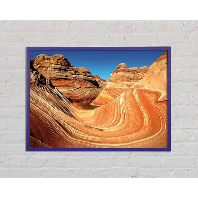 Where The Water Use To Flow - Single Picture Frame Art Prints Gracie Oaks Size: 29.7cm H x 42cm W x 2cm D on Productcaster.