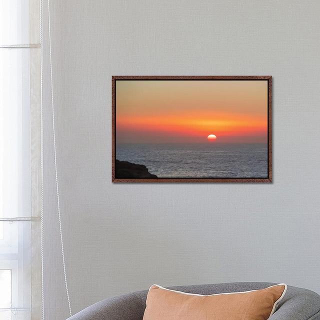 Norah by Charlotte Curd - Photograph on Canvas Highland Dunes Size: 45.72cm H x 66.04cm W x 3.81cm D, Format: Brown Floater Frame on Productcaster.