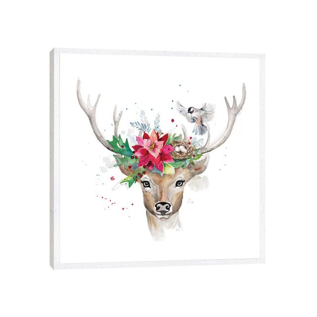 Woodland Deer With Bird Happy Larry on Productcaster.