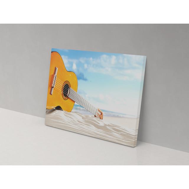 Beach Melody - Wrapped Canvas Print ClassicLiving Size: 52cm H x 82cm W x 4cm D on Productcaster.