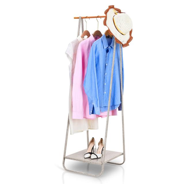 Antoni 54cm Clothing Rack Rebrilliant on Productcaster.