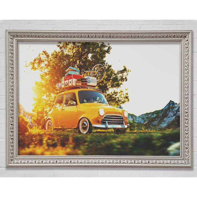 The Roadtrip Mini - Single Picture Frame Art Prints Bright Star Size: 29.7cm H x 42cm W on Productcaster.