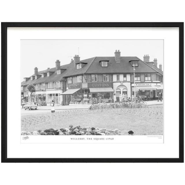 Willerby, The Square C1960 by Francis Frith - Single Picture Frame Print The Francis Frith Collection Size: 45cm H x 60cm W x 2.3cm D on Productcaster.