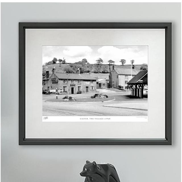 Calver, the Village C1960' - Picture Frame Photograph Print on Paper The Francis Frith Collection Size: 45cm H x 60cm W x 2.3cm D on Productcaster.