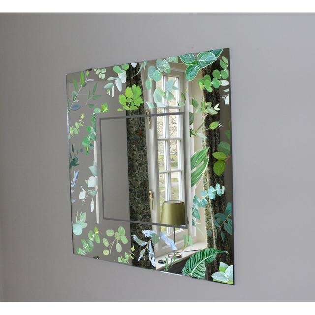 Mattapan Wall Mounted Accent Mirror 17 Stories Size: 61cm H x 61cm W on Productcaster.