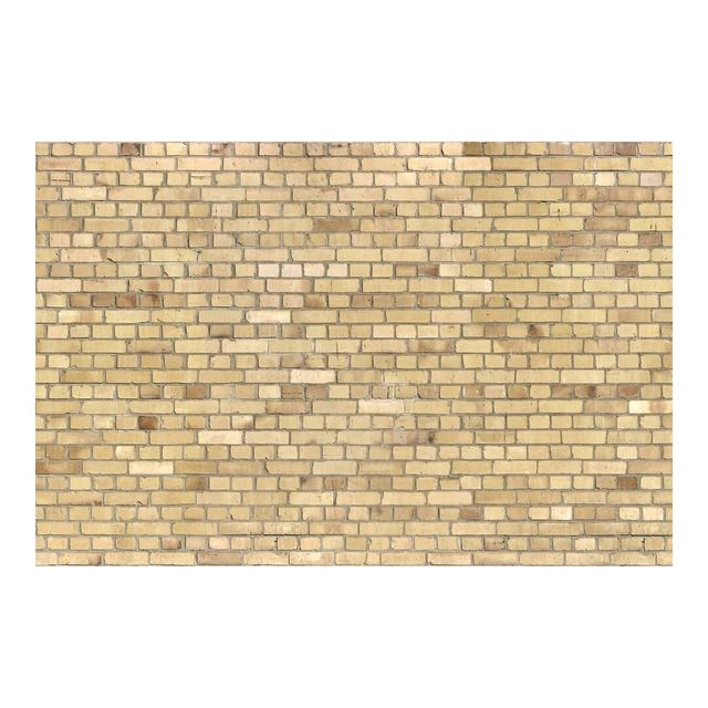 Bricks 1.9m x 2.88m Textured Matt Peel & Stick Wall Mural East Urban Home on Productcaster.