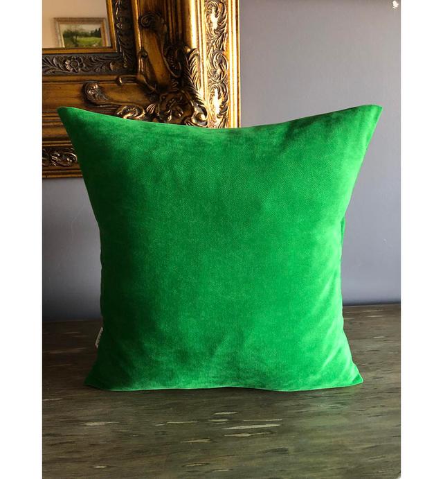 Anistasia Square Scatter Cushion Cover Canora Grey Colour: Green on Productcaster.