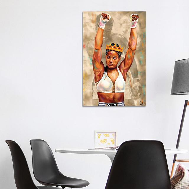 Laila Ali by - Wrapped Canvas Graphic Art Rosdorf Park Size: 101.6cm H x 66.04cm W x 1.9cm D on Productcaster.