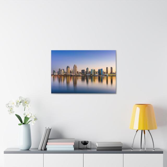 San Diego Daytime Skyline Canvas Artwork Breathtaking Stunning Cityscape Ivy Bronx Size: 24cm H x 30cm W on Productcaster.