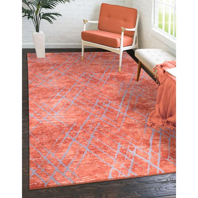 High-Quality Modern Design Bedroom Rugs,Office Carpets, Decorative Runner Rug Home Decor Rugs Brick-Color. Williston Forge Rug Size: Rectangle 80 x 1 on Productcaster.