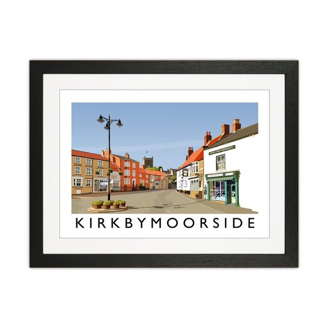 Kirkbymoorside by Richard O'Neill - Print Corrigan Studio Format: Black Framed, Size: 33.5cm H x 43.5cm W x 3cm D on Productcaster.