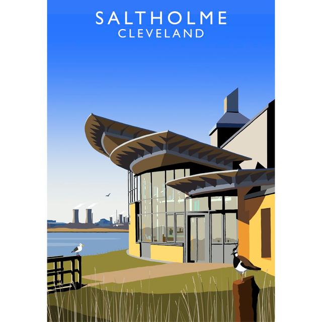 Salthome Cleveland by Richard O'Neil - Graphic Art Print on Paper East Urban Home Format: No Frame, Size: 40 cm H x 30 cm W x 1 cm D on Productcaster.