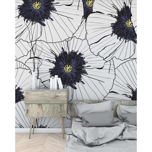 Hornsey Matte Wall Mural Rosalind Wheeler Size: 624cm W x 219cm L on Productcaster.