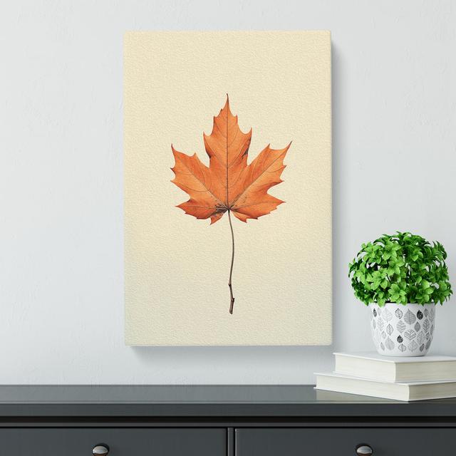 Leaf Minimalism - Art Prints Marlow Home Co. Size: 76cm H x 50cm W x 3cm D on Productcaster.