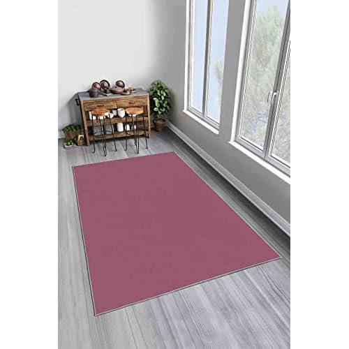 Montrece Machine Woven / Power Loomed Pink Area Rug Ebern Designs Rug Size: Rectangle 80 x 150cm on Productcaster.