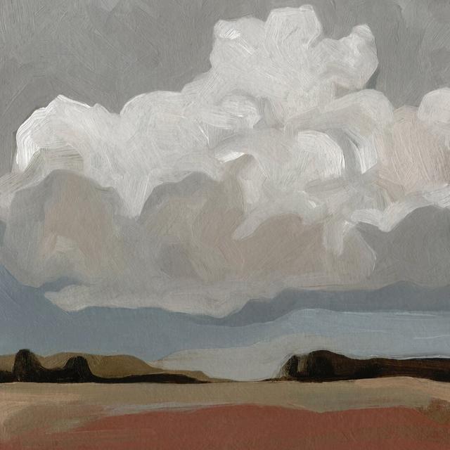 Cloud Formation I by Emma Scarvey - Wrapped Canvas Painting Rosalind Wheeler Size: 91cm H x 91cm W on Productcaster.