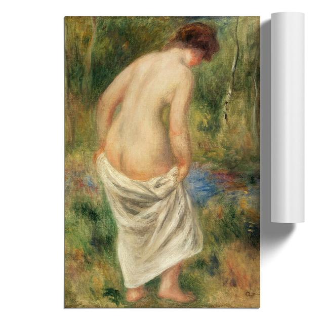 After the Bath by Pierre-Auguste Renoir - Unframed Painting East Urban Home Size: 84cm H x 59cm W x 0.1cm D on Productcaster.