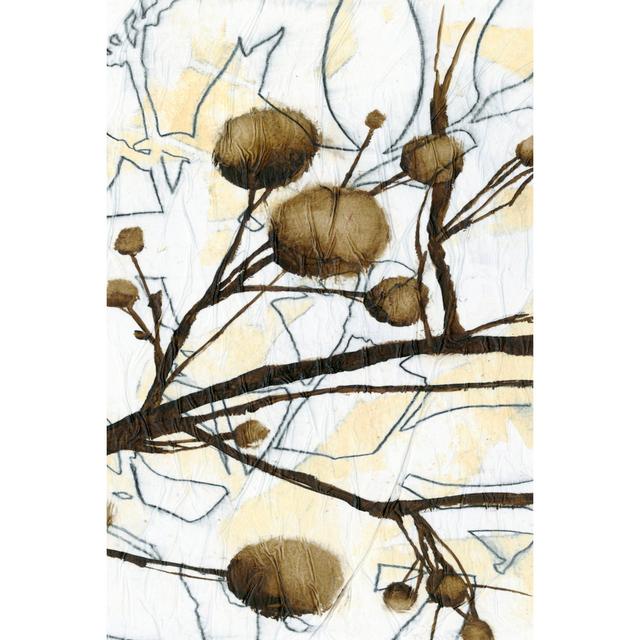 Willow Blooms II by Jennifer Goldberger - Wrapped Canvas Painting Rosalind Wheeler Size: 30cm H x 20cm W x 3.8cm D on Productcaster.