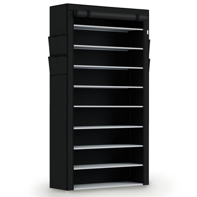 45 Pair Stackable Shoe Rack Rebrilliant on Productcaster.