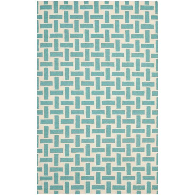 Mars Geometric Hand Woven Area Rug Brayden Studio Rug Size: Rectangle 152 x 243cm on Productcaster.