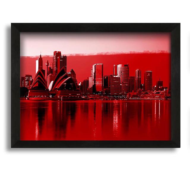 Sydney Opera House - Picture Frame Photograph on Canvas Brayden Studio Size: 60cm H x 84cm W x 10cm D on Productcaster.