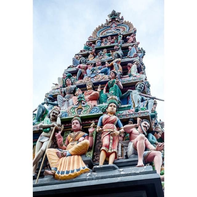 Halstone Sri Mariamman Hindu Temple by Ronniechua - Print 17 Stories Size: 76cm H x 51cm W x 3.8cm D on Productcaster.