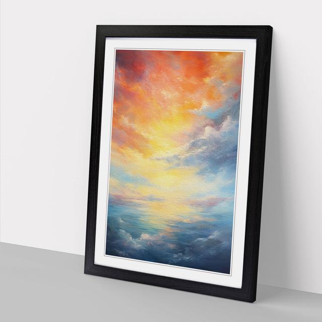 Single Picture Frame Art Prints on Wood Metro Lane Format: Black Framed, Size: 64cm H x 46cm W on Productcaster.