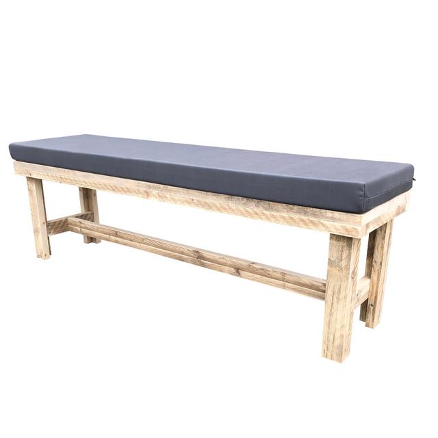 Menoher Bench Natur Pur Size: 50 cm H x 150 cm W x 38 cm D on Productcaster.