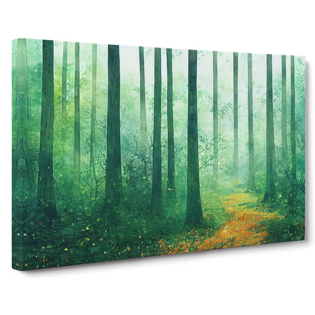 Forest Vol.6 - Wrapped Canvas Print Alpen Home Size: 50cm H x 76cm W x 3cm D on Productcaster.