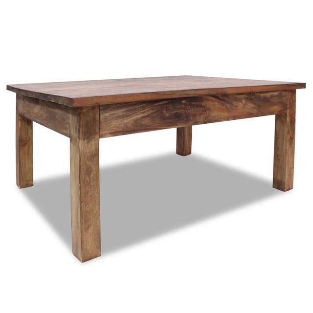 Coffee Table Solid Mahogany Wood 98x73x45 cm Alpen Home on Productcaster.