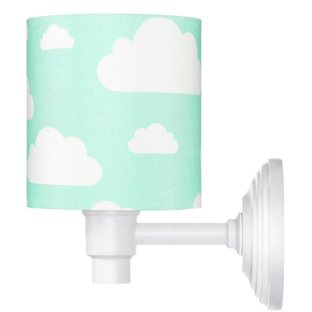 Elspeth 1-Light Armed Sconce Harriet Bee Shade Colour: Mint on Productcaster.