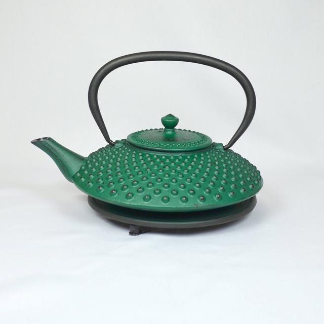 Felicite 1 L Stovetop Safe Teapot Bloomsbury Market Colour: Green on Productcaster.