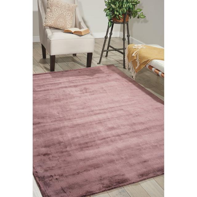 Lunar Hand-Loomed Purple Area Rug Calvin Klein Rug Size: Rectangle 236 x 330cm on Productcaster.