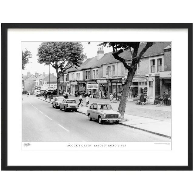 'Acock's, Yardley Road C1965' - Picture Frame Photograph Print on Paper The Francis Frith Collection Size: 45cm H x 60cm W x 2.3cm D on Productcaster.