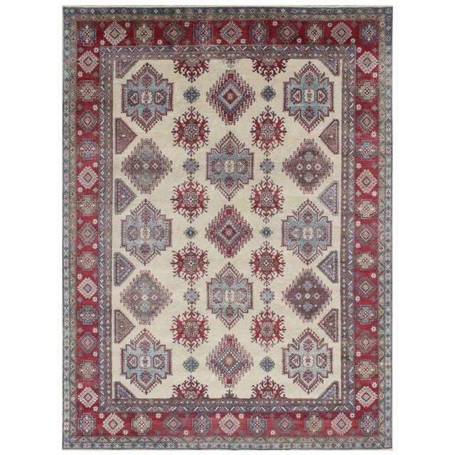 Alissondra Oriental Hand Woven 278cm X 388cm Beige/Blue/Red Area Rug Latitude Vive on Productcaster.