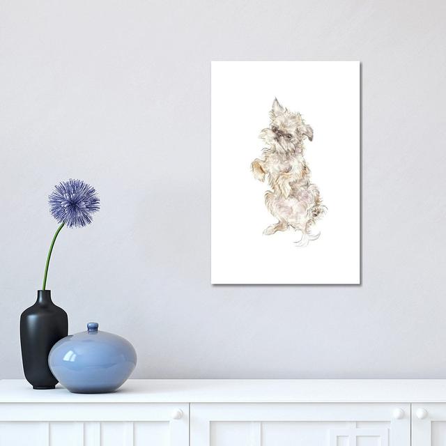 Brussels Griffon by Wandering Laur - Wrapped Canvas Painting ClassicLiving Size: 45.72cm H x 30.48cm W x 1.905cm D on Productcaster.