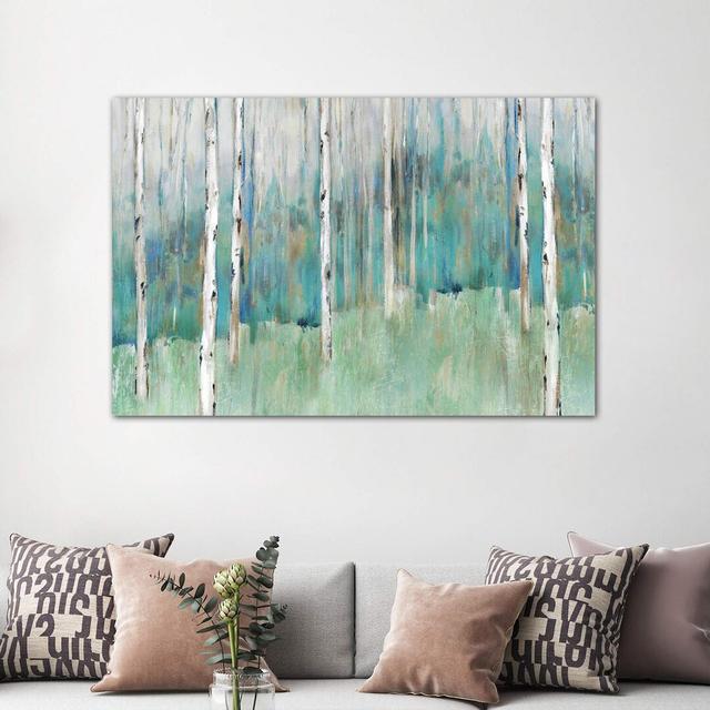 Foothills I by Isabelle Z - Wrapped Canvas Painting Print Alpen Home Size: 101.6cm H x 152.4cm W x 3.81cm D on Productcaster.