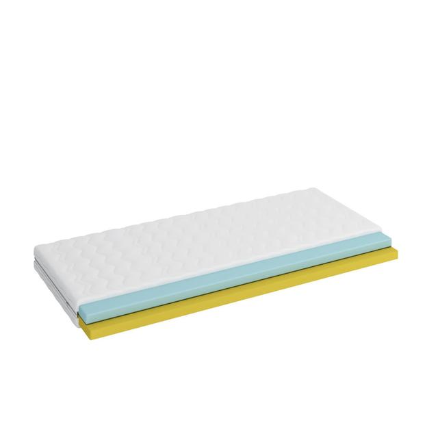 Becontree Memory Foam with Visco Mattress White Noise Size: Single (3') on Productcaster.