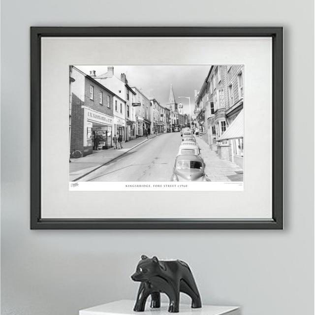 'Kingsbridge, Fore Street C1960' - Picture Frame Photograph Print on Paper The Francis Frith Collection Size: 28cm H x 36cm W x 2.3cm D on Productcaster.