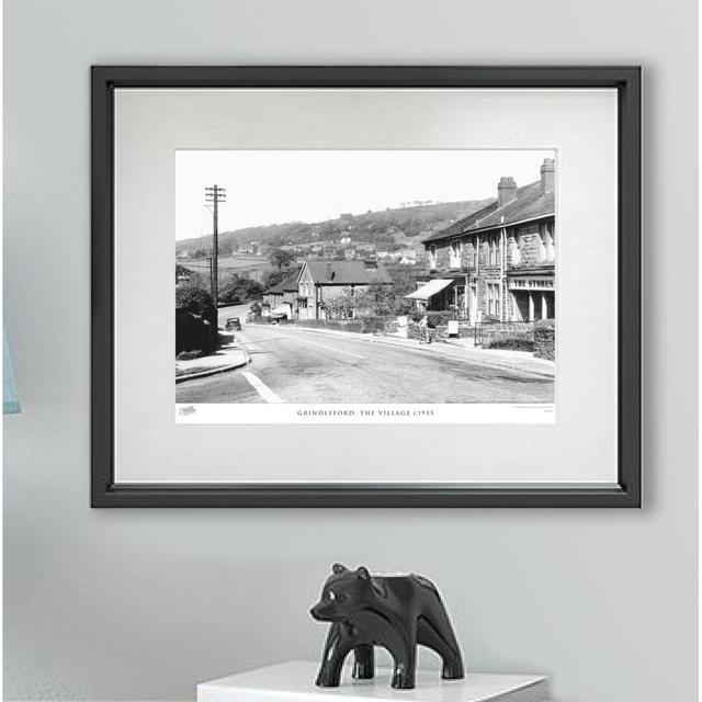 Grindleford, The Village C1955 - Single Picture Frame Print The Francis Frith Collection Size: 40cm H x 50cm W x 2.3cm D on Productcaster.