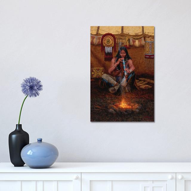 Meditation by Joe Velazquez - Wrapped Canvas Art Prints Gracie Oaks Size: 45.72cm H x 30.48cm W on Productcaster.